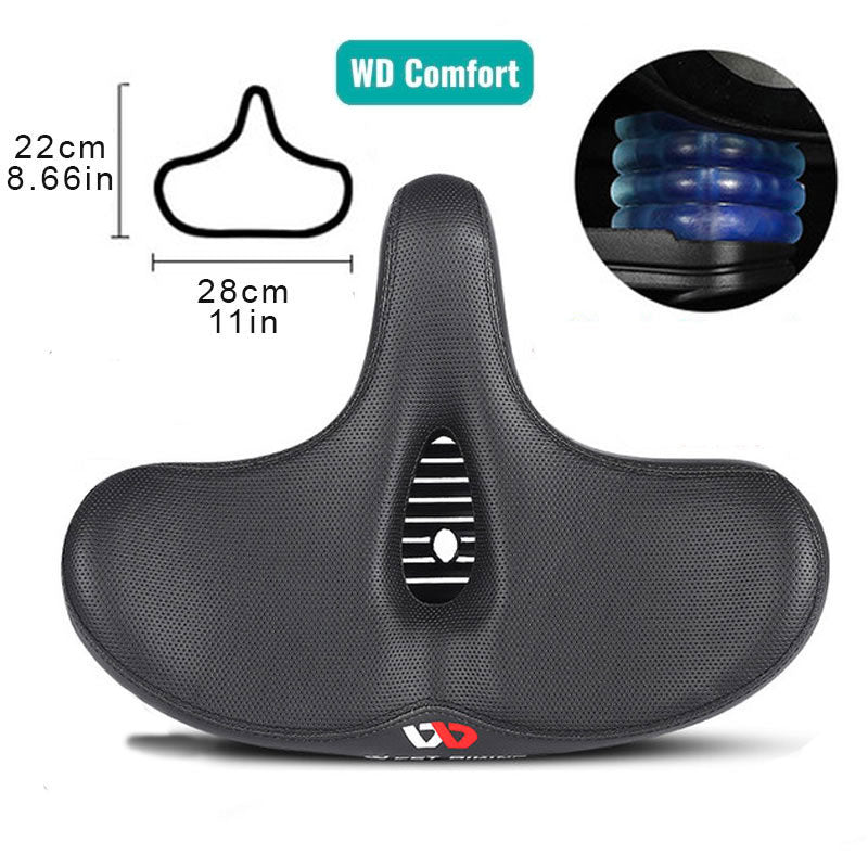 Selle de Vélo Anti Douleur Extra Large