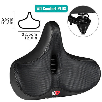 Selle de Vélo Anti Douleur Extra Large